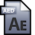 File Adobe After Effects Icon 72x72 png